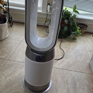 Dyson Air Purifier in White and Gray